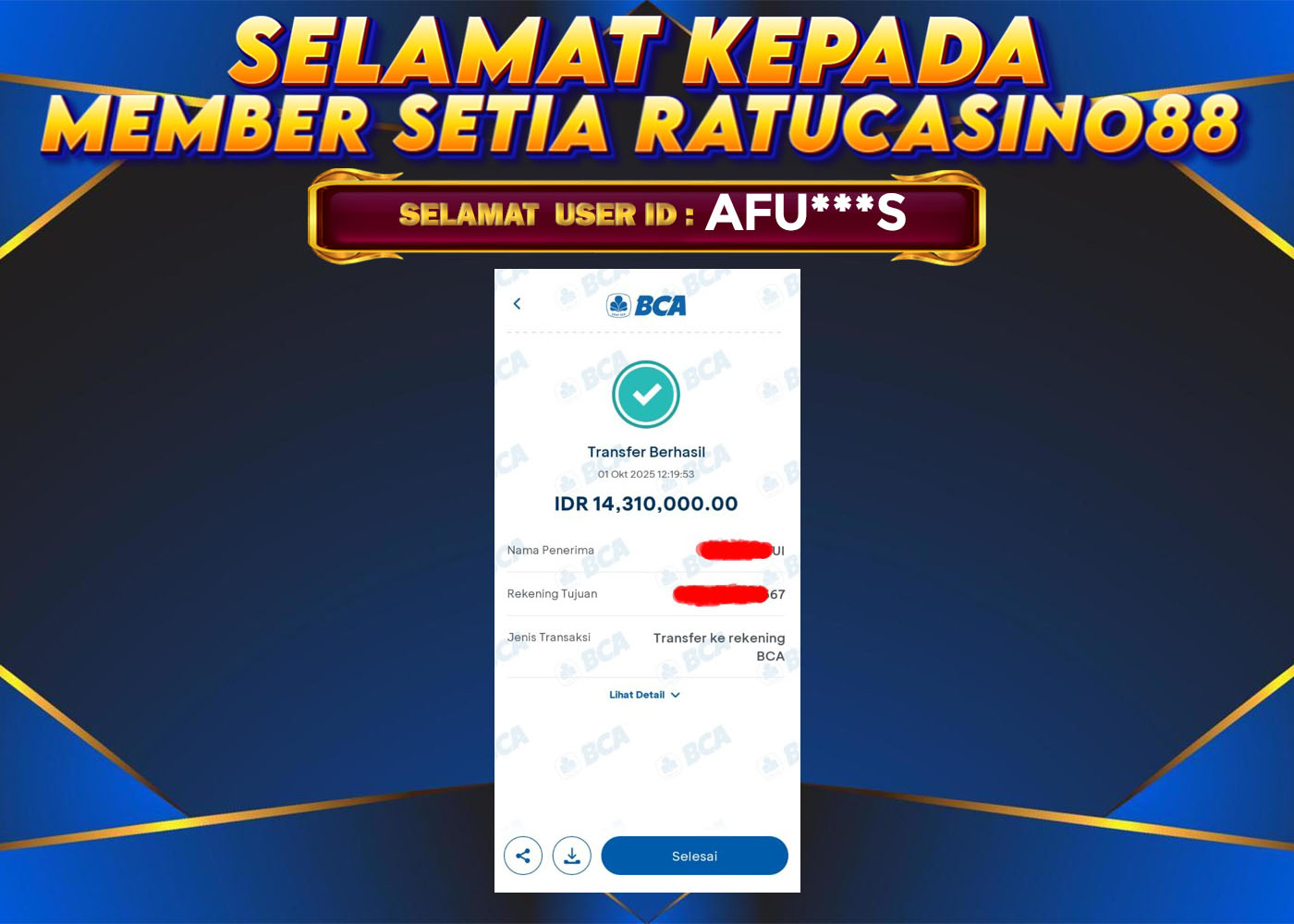 WITHDRAWAL MEMBER 75